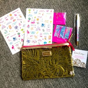 NWT Lilly Pulitzer Agenda Bonus Pack